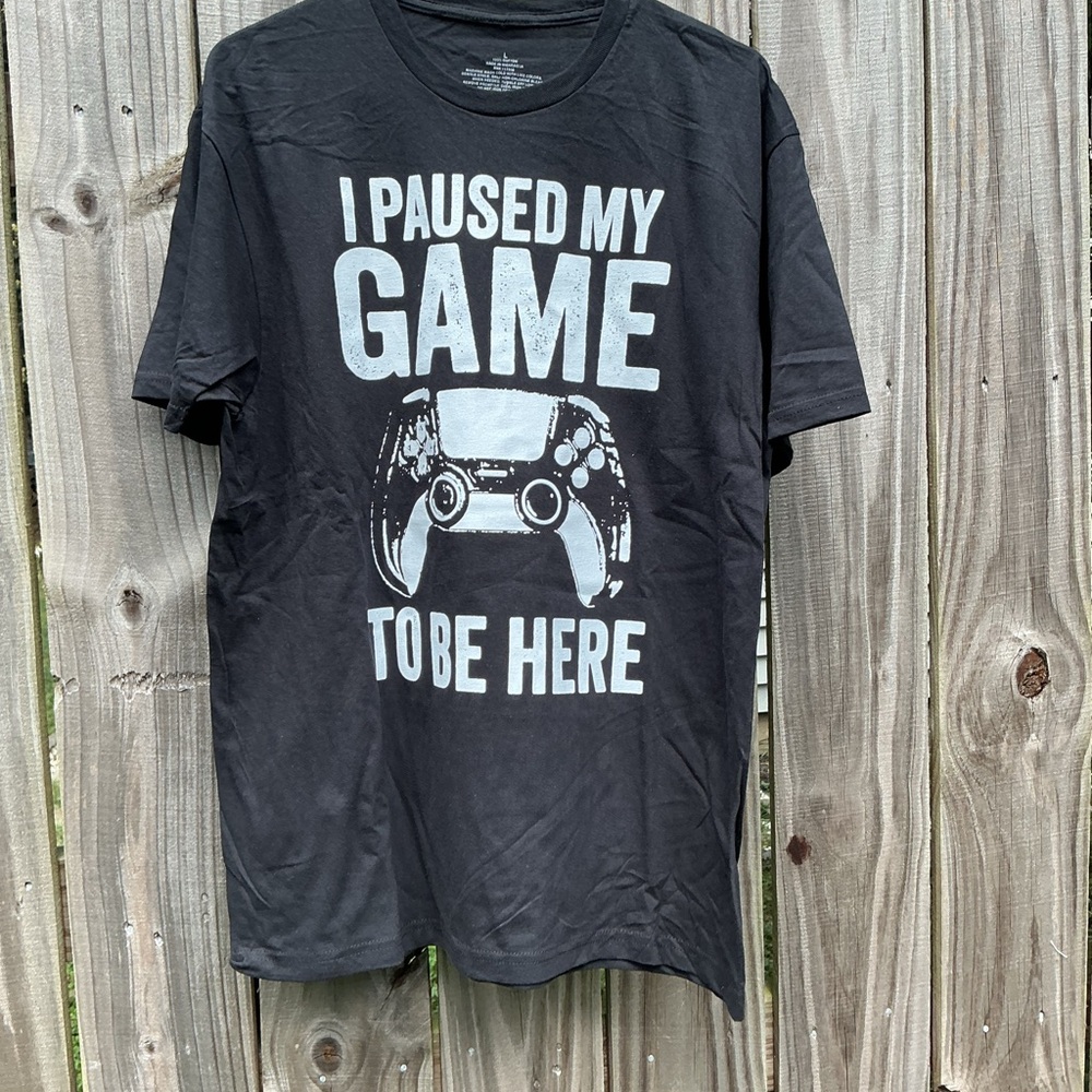 Black Gaming T-Shirt